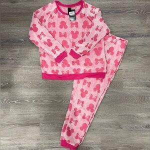 Women’s 2pc Disney Mickey Mouse Loungewear/Pajamas - M